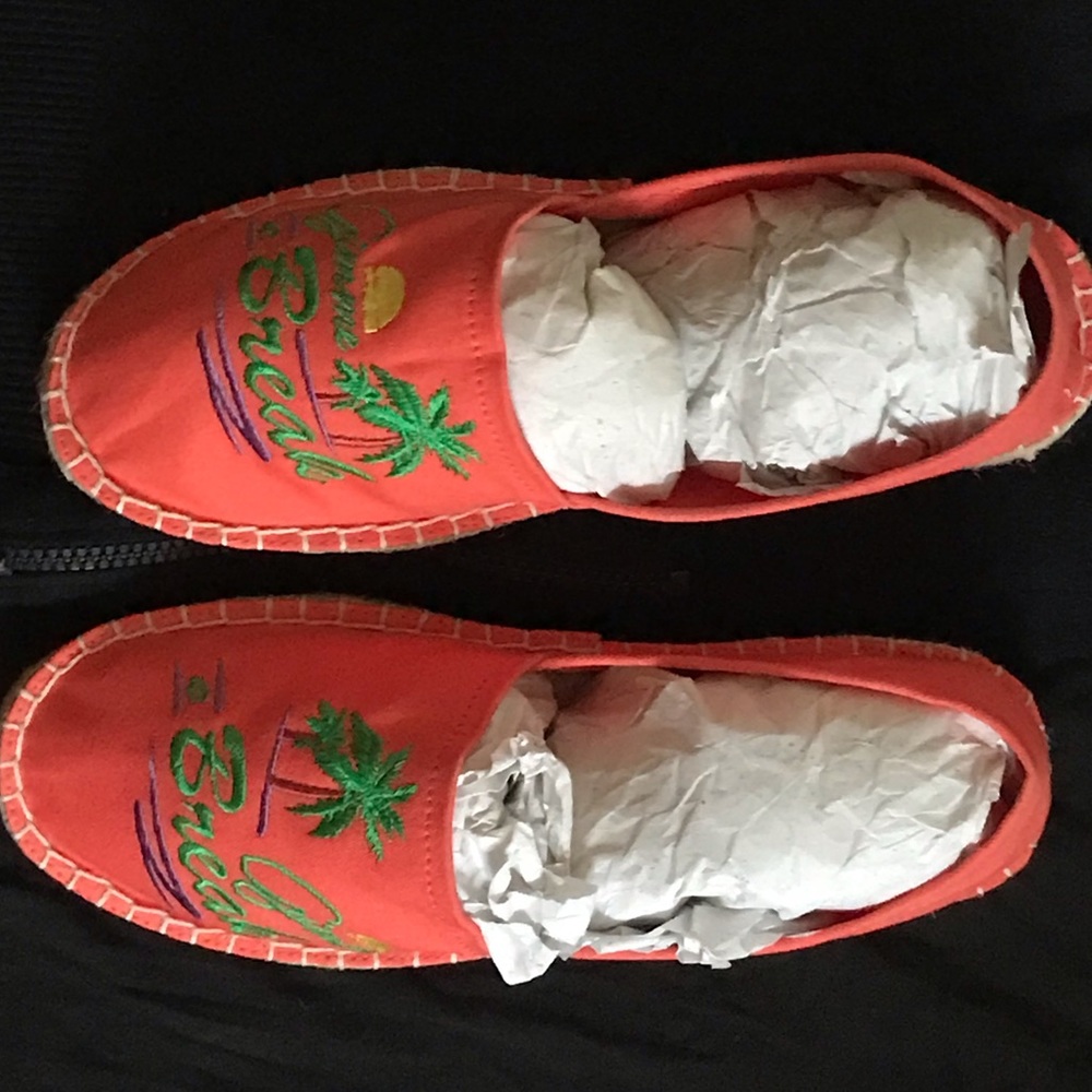Espadrille flats New, never worn